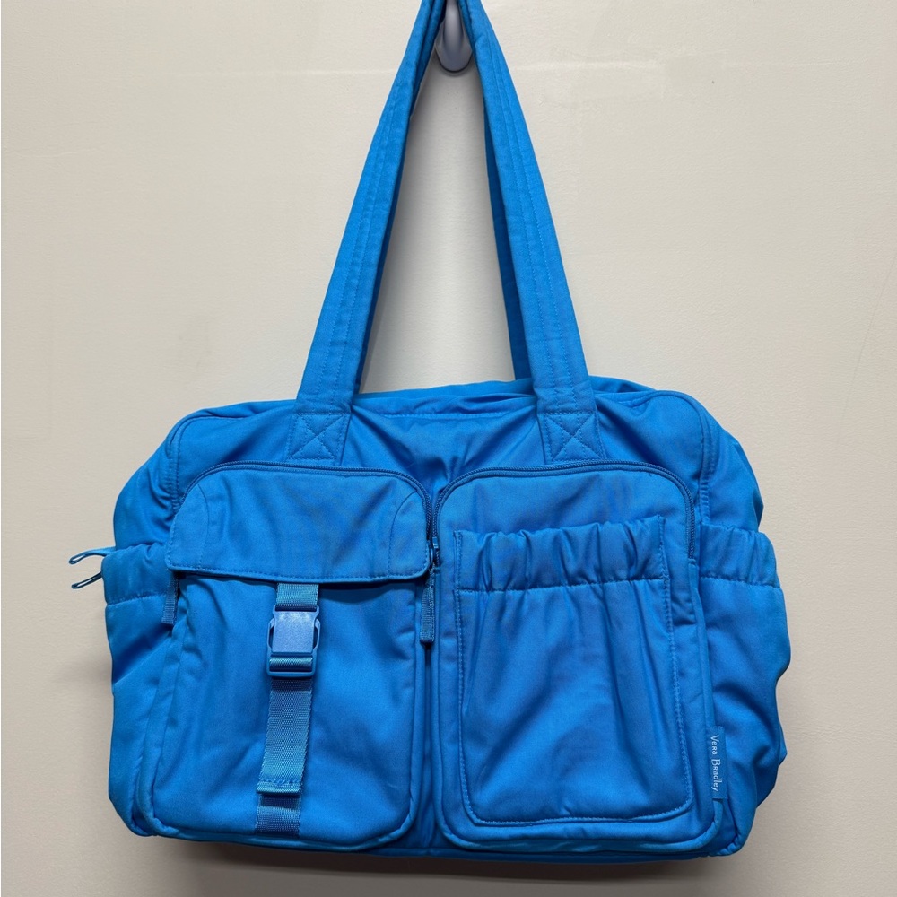 Vera Bradley Vibrant Blue Fabric Bag